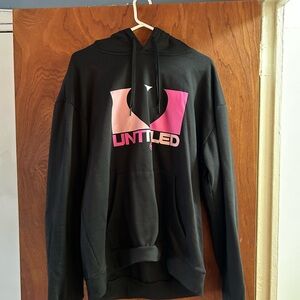 NEW NEVER WORN!  Men’s black hoodie